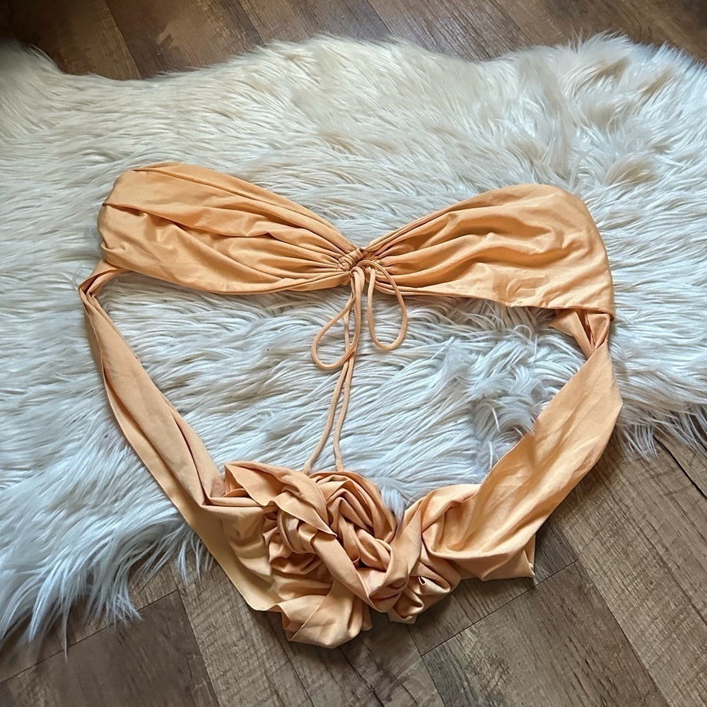 PRINCESS POLLY Rochella Top In Orange - Picture 4 of 5